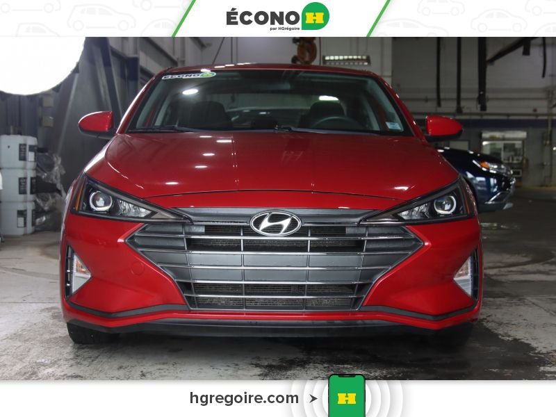 Hyundai Elantra 821042 | ESSENTIAL AUTO A/C GR ELECT CAMERA RECUL 2019 Rouge Laval - photo #1