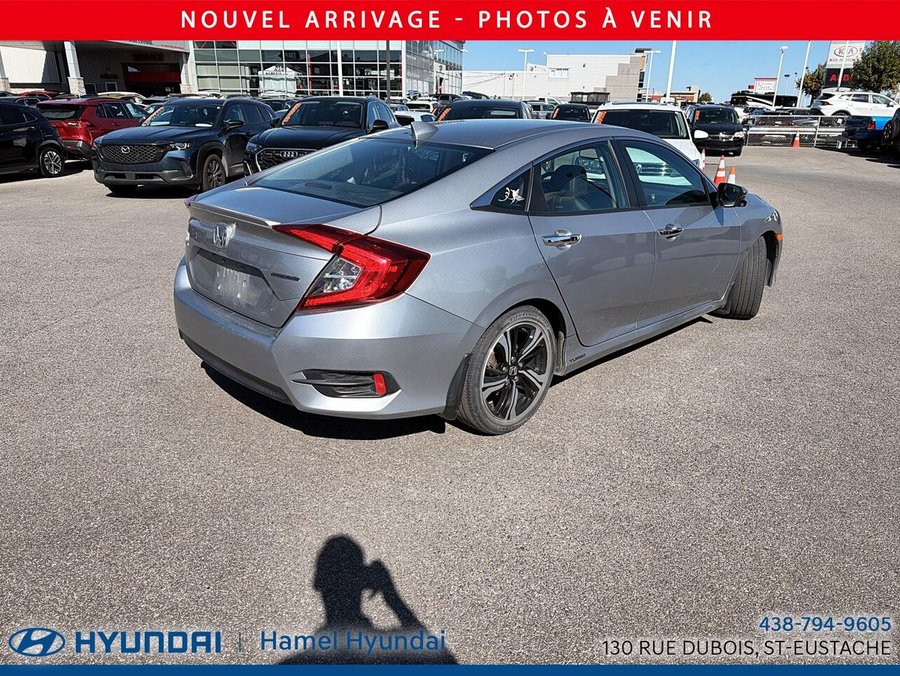Honda CIVIC TOURING 2017 Gris