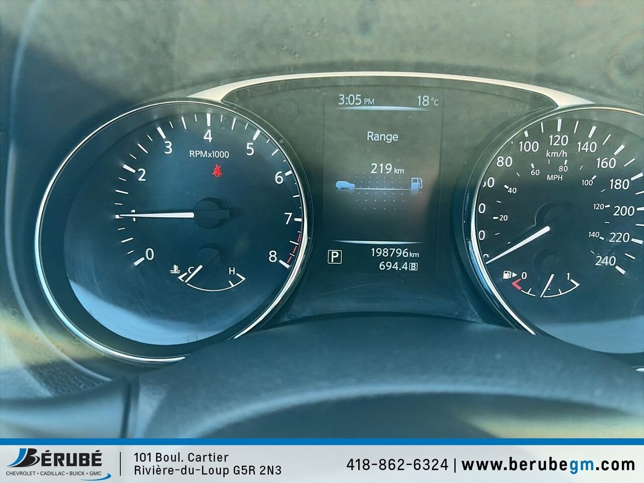 Nissan Rogue Traction intégrale, 4 portes S 2016 Blanc Rivière-du-Loup - photo #10