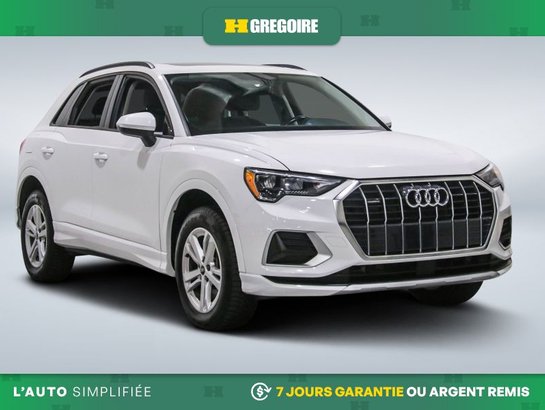 Audi Q3 2022 2022 Blanc