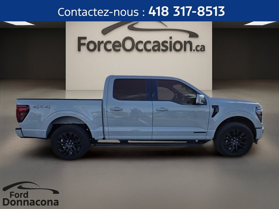 Ford F-150 LARIAT cabine SuperCrew 4RM caisse de 5,5 pi 2024 Gris