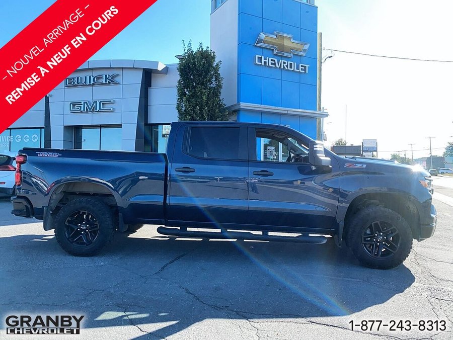 2023 Chevrolet Silverado 1500 Custom Trail Boss cabine multiplace 4RM 157 po Blue