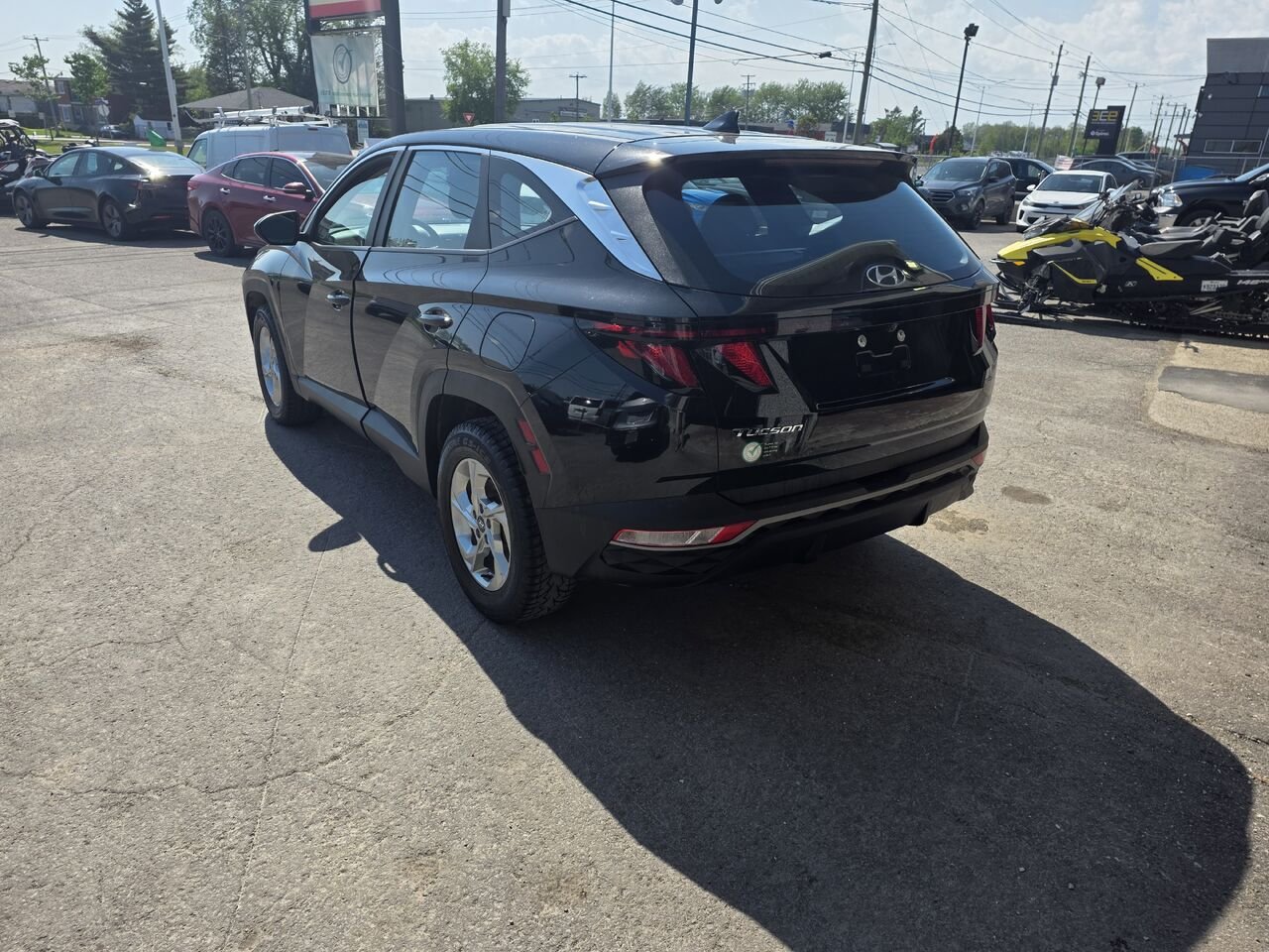 2023 Hyundai Tucson Black  - photo #3