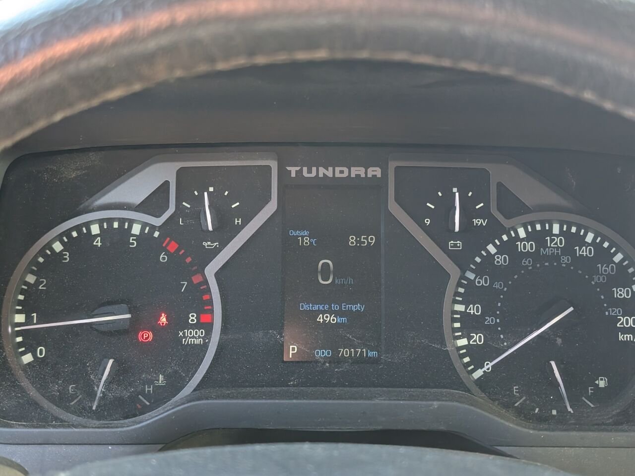 Toyota Tundra LIMITED/AWD/SIÈGES CHAUFFANTS ET VENTILLÉS/TOIT PANORAMIQUE OUVRANT/VOLANT CHAUFFANT/BLUETOOTH/AC 2023 Rouge Sherbrooke - photo #14
