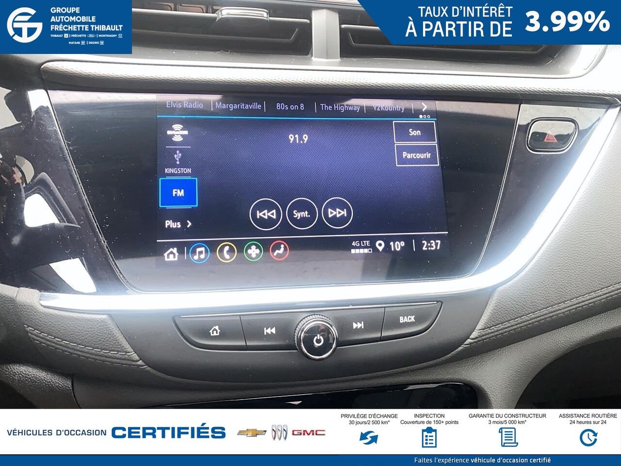 BUICK ENCORE GX Sélect 4 portes TI 2022 Noir Montmagny - photo #11
