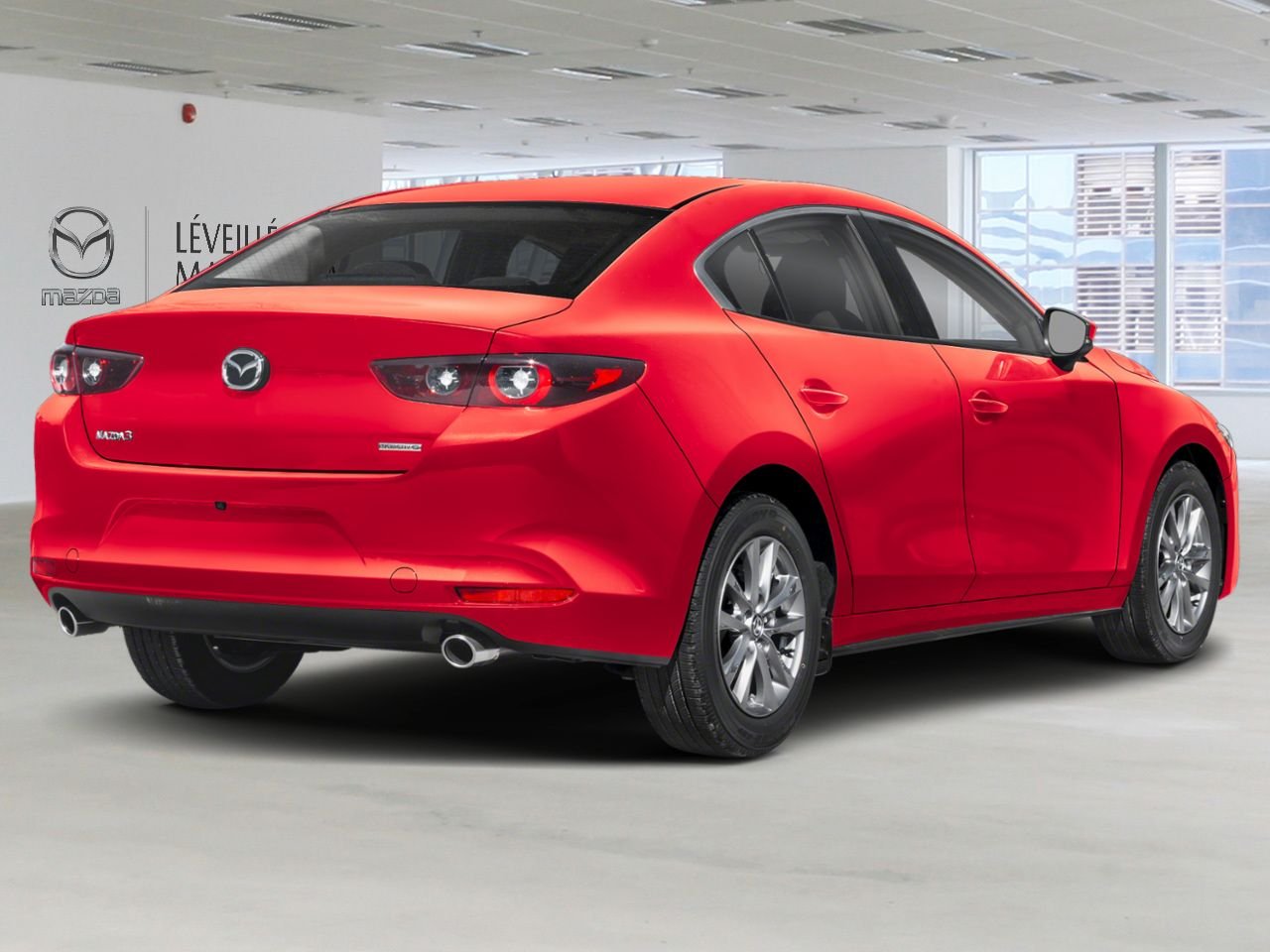 2026 Mazda Mazda3 GX TA Soul Red Crystal Metallic Laval - photo #1