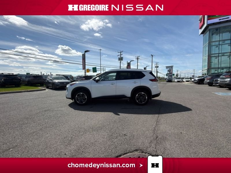 Nissan Rogue CL7470 | SV Moonroof * AWD *Carplay * Bancs Chauffants 2025 Blanc Laval - photo #5