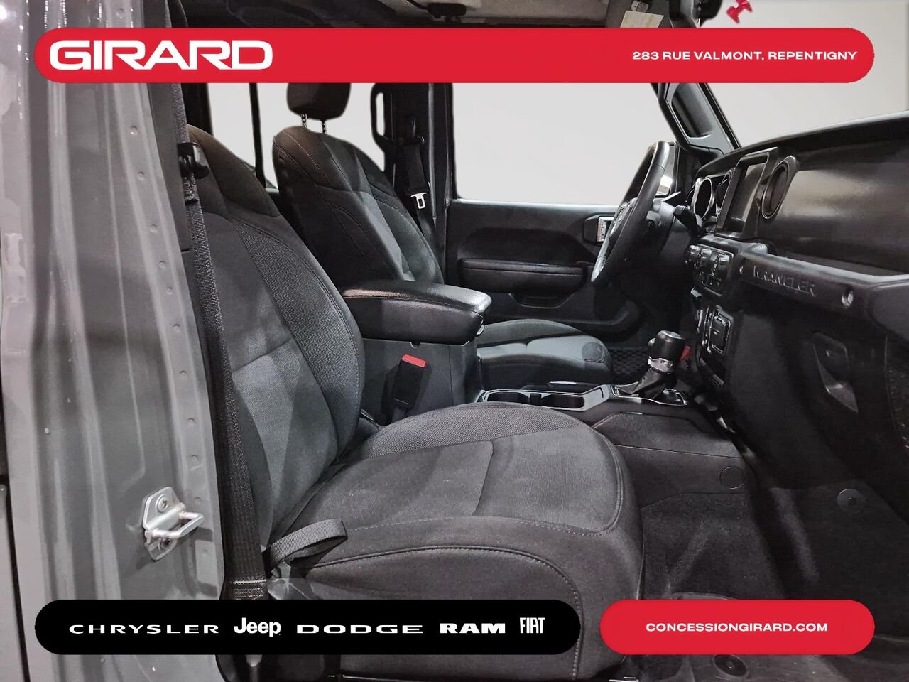 2023 JEEP WRANGLER gray Repentigny - photo #4