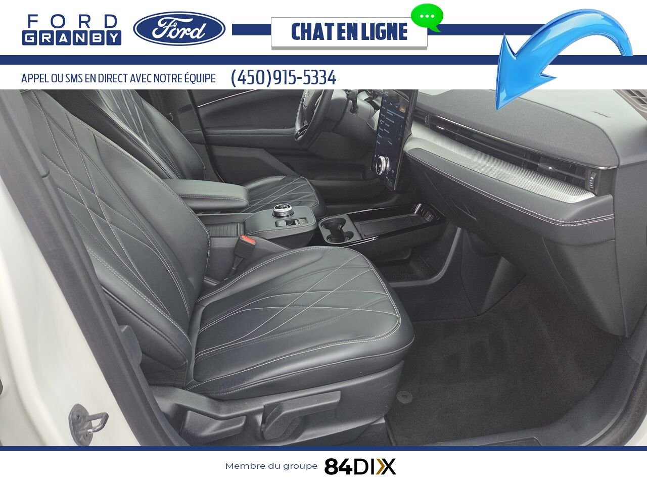 2022 Ford Mustang Mach-E White Granby - photo #24