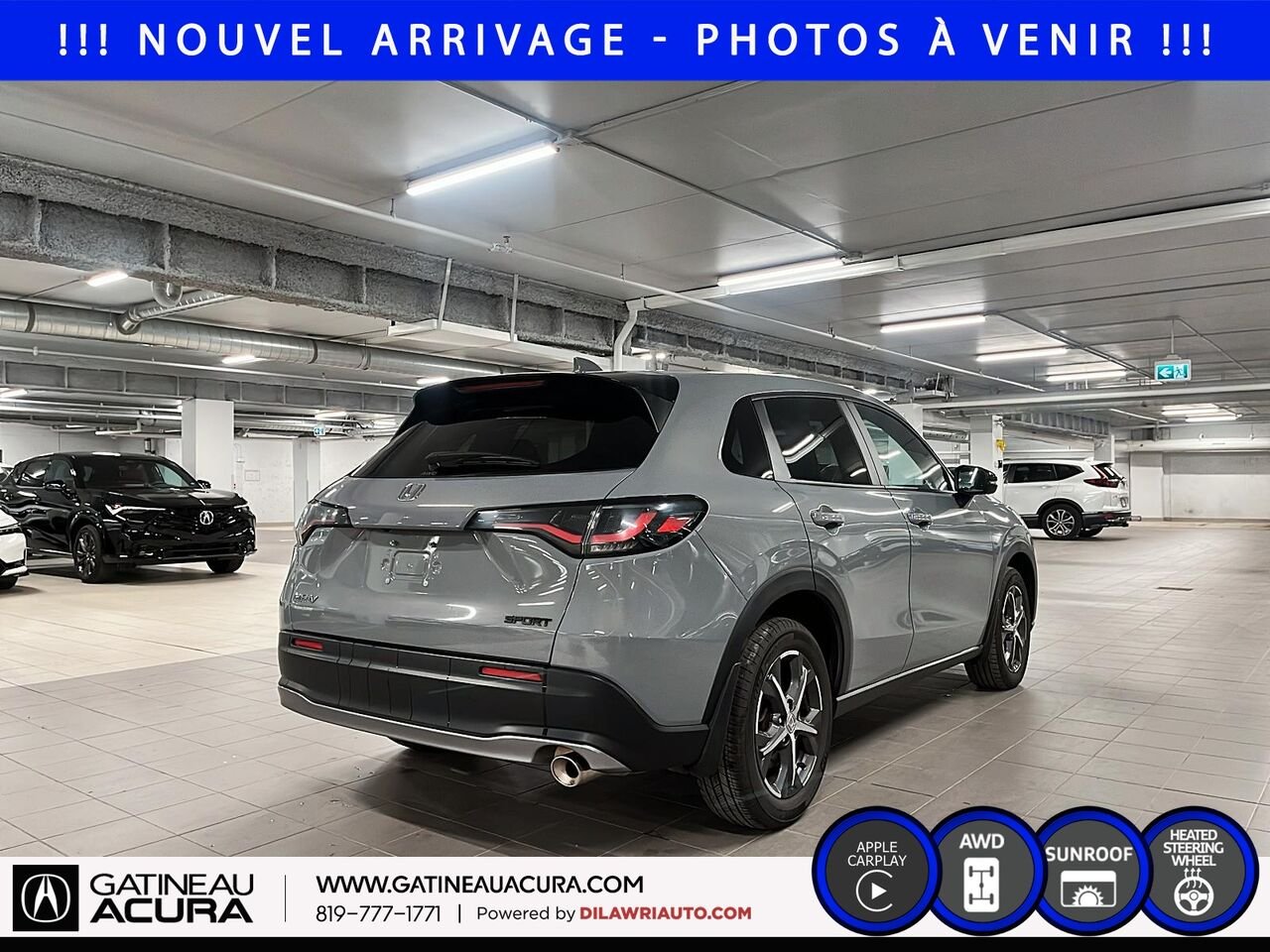 Honda HR-V Sport AWD 2024 Gris Ottawa & Gatineau - photo #4