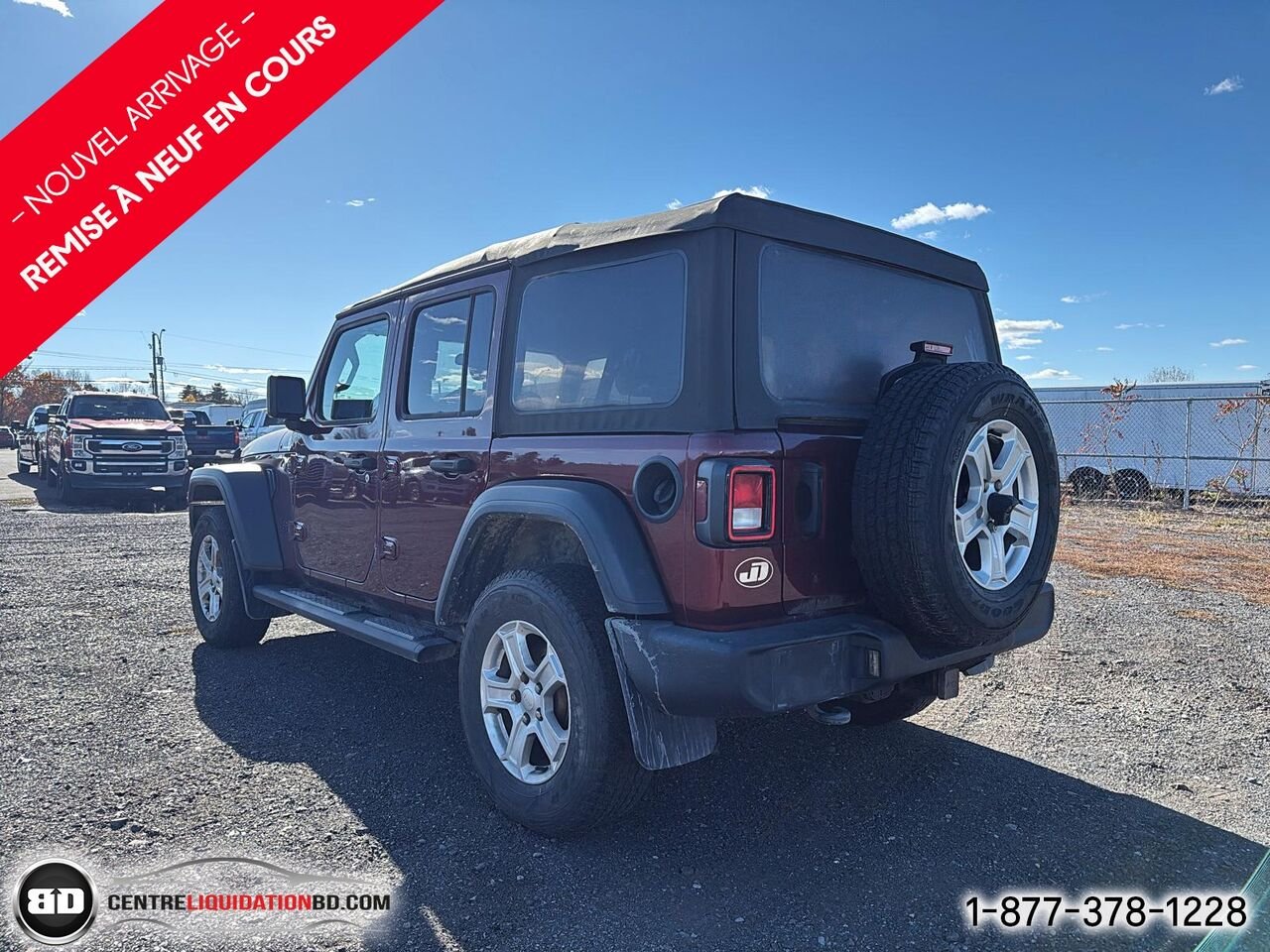 2022 Jeep Wrangler Unlimited Sport S 4x4 | BD0471 Red Granby - photo #9
