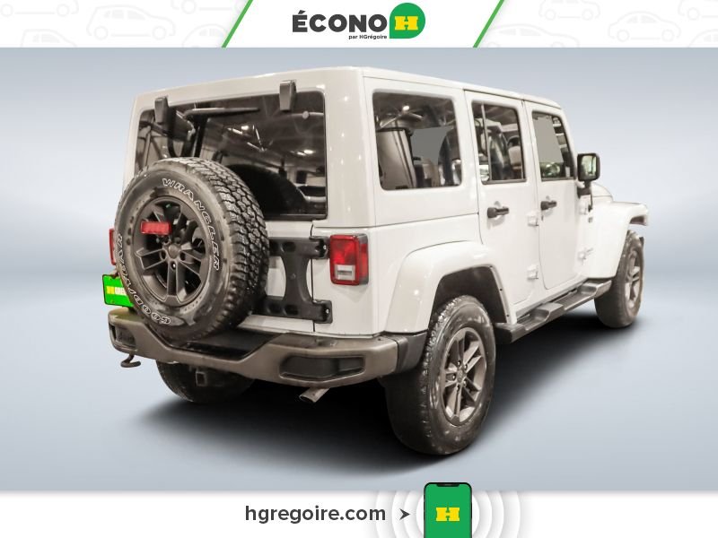 Jeep Wrangler Unlimited 2017 Blanc Blainville - photo #7