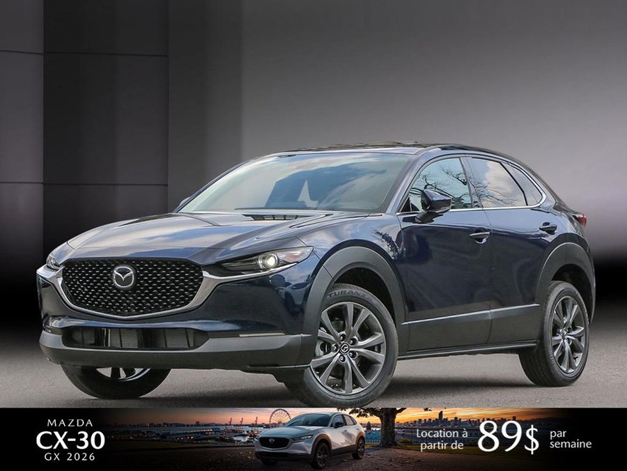 Mazda CX-30 GT 2026 Bleu cristal foncé mica