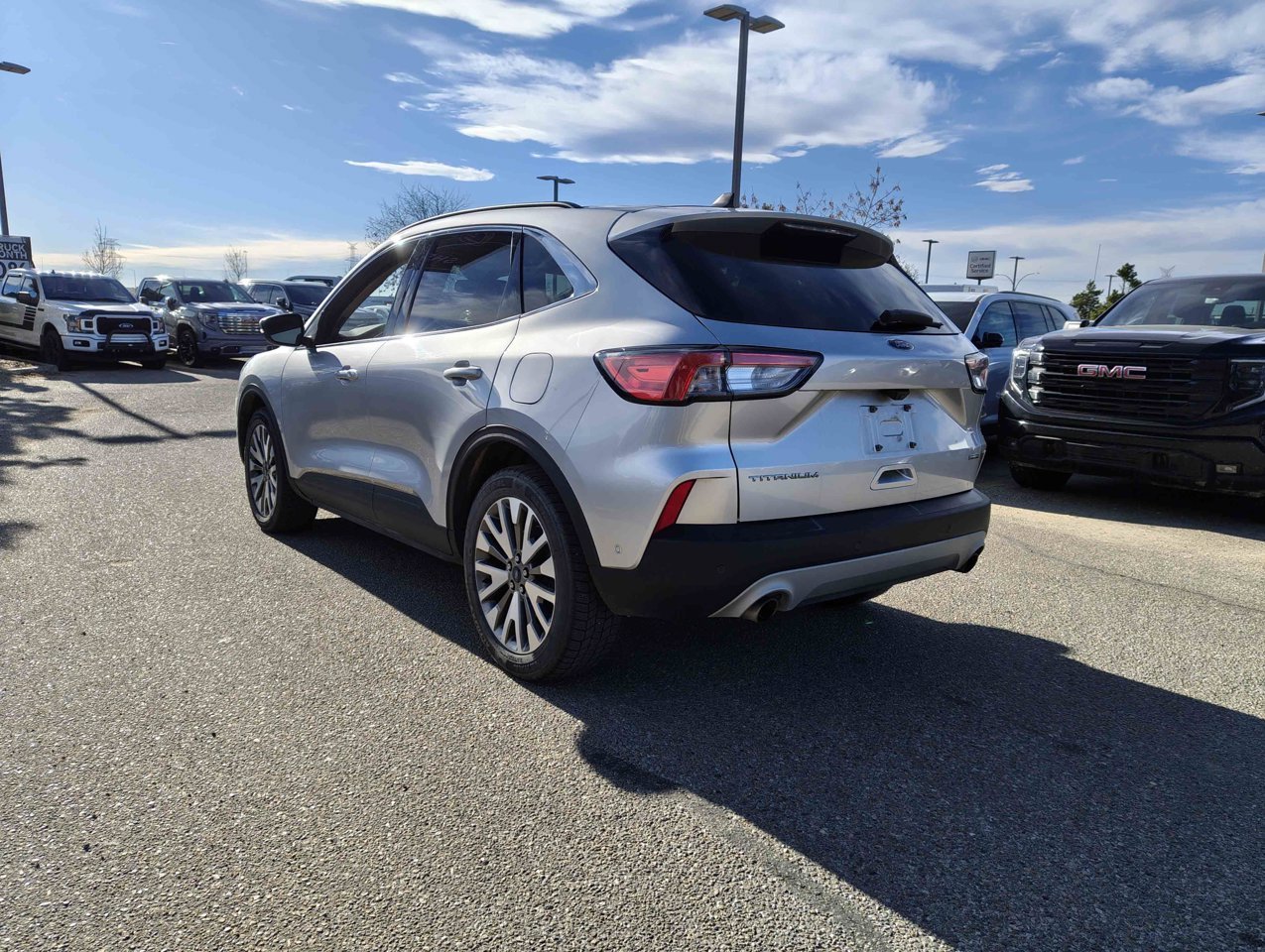 2020 Ford Escape Titanium Hybrid AWD Grey Sherwood Park - photo #4