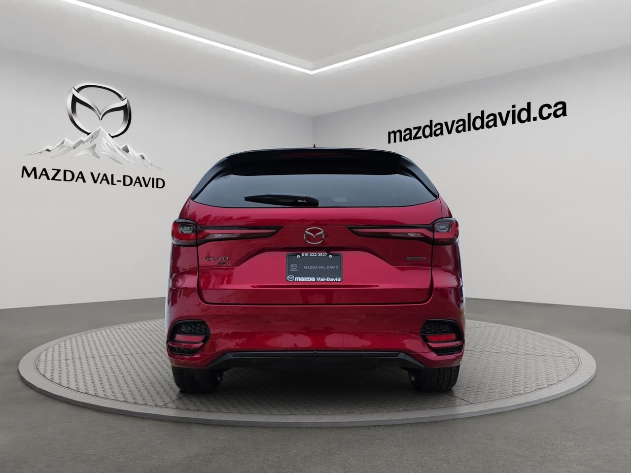 2026 Mazda CX-70 MHEV Signature AWD Soul Red Crystal Metallic Val-David - photo #15