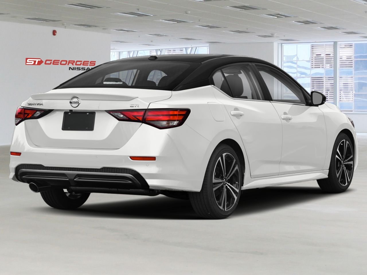 2023 Nissan Sentra White Saint-Georges - photo #2
