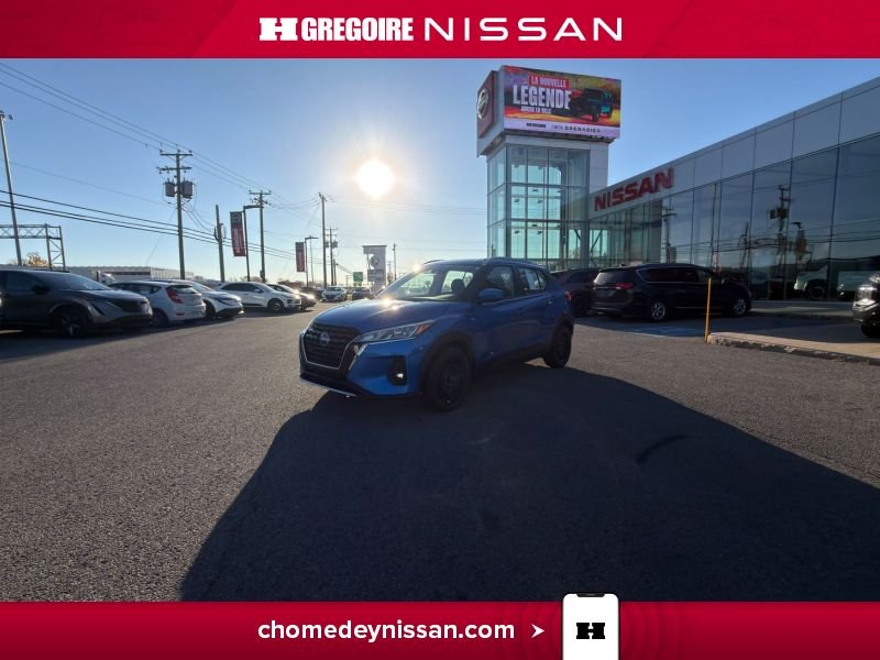 Nissan Kicks SV Mag Carplay Bancs Chauffants à partir 2.99% 2023 Bleu