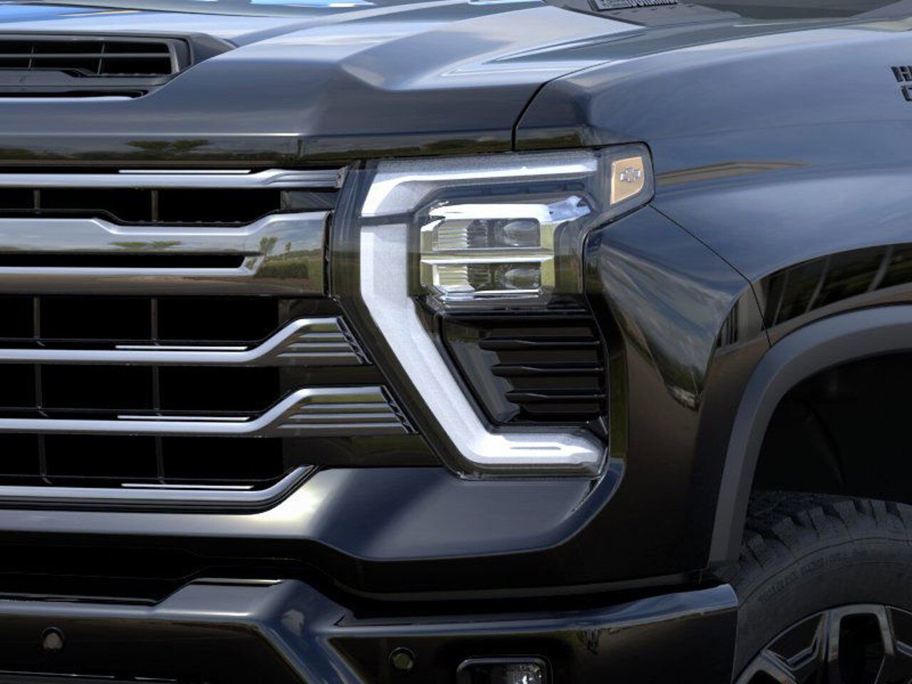2025 Chevrolet Silverado 2500HD High Country cabine multiplace 4RM 159 po BLACK Gatineau - photo #9