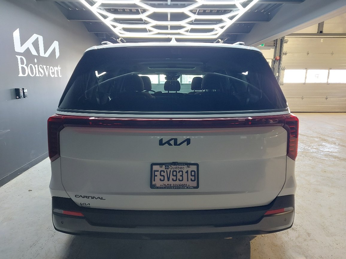 2026 KIA Carnival Snow White Pearl Blainville - photo #4