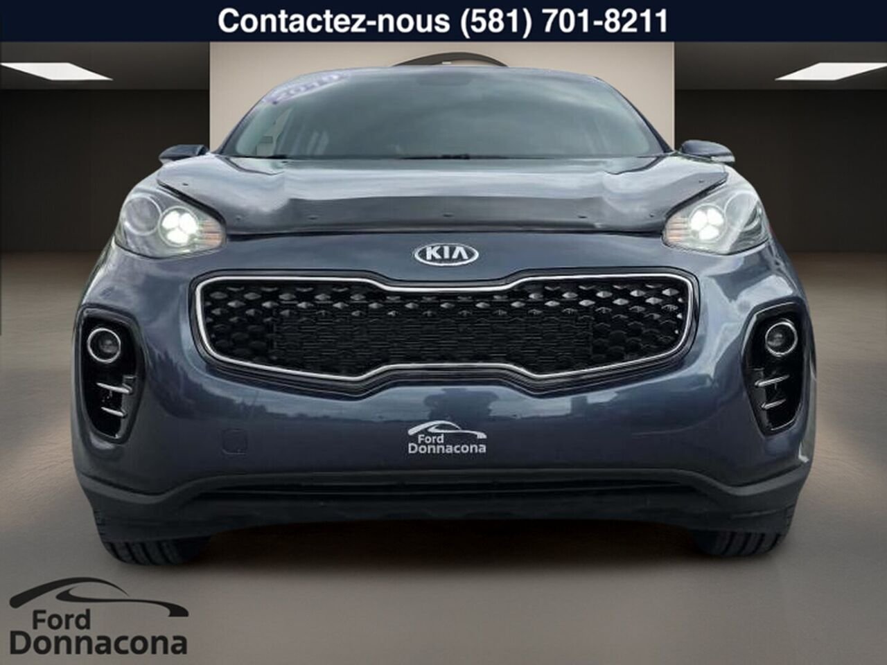 2019 Kia Sportage Blue  - photo #1