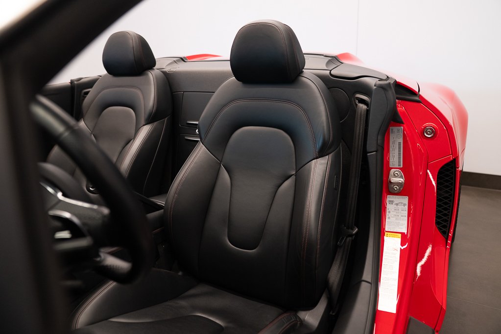 Audi R8 V8 Spyder \ LOW KM 2015 Rouge Kirkland - photo #12