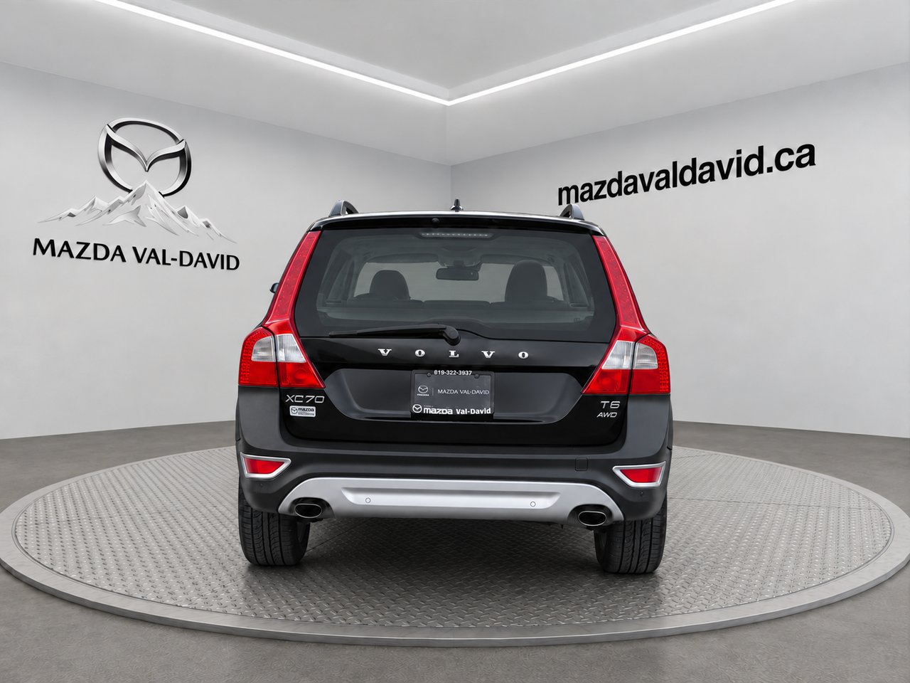 Volvo XC70 T6 Turbocharged 2012 Noir Val-David - photo #3