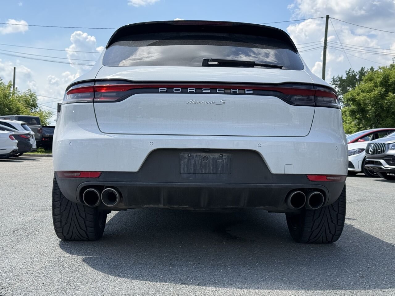 2019 Porsche Macan S White Granby - photo #5