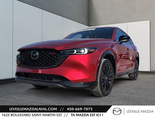 Mazda CX-5 Sport avec moteur turbo TI 2023 Rouge