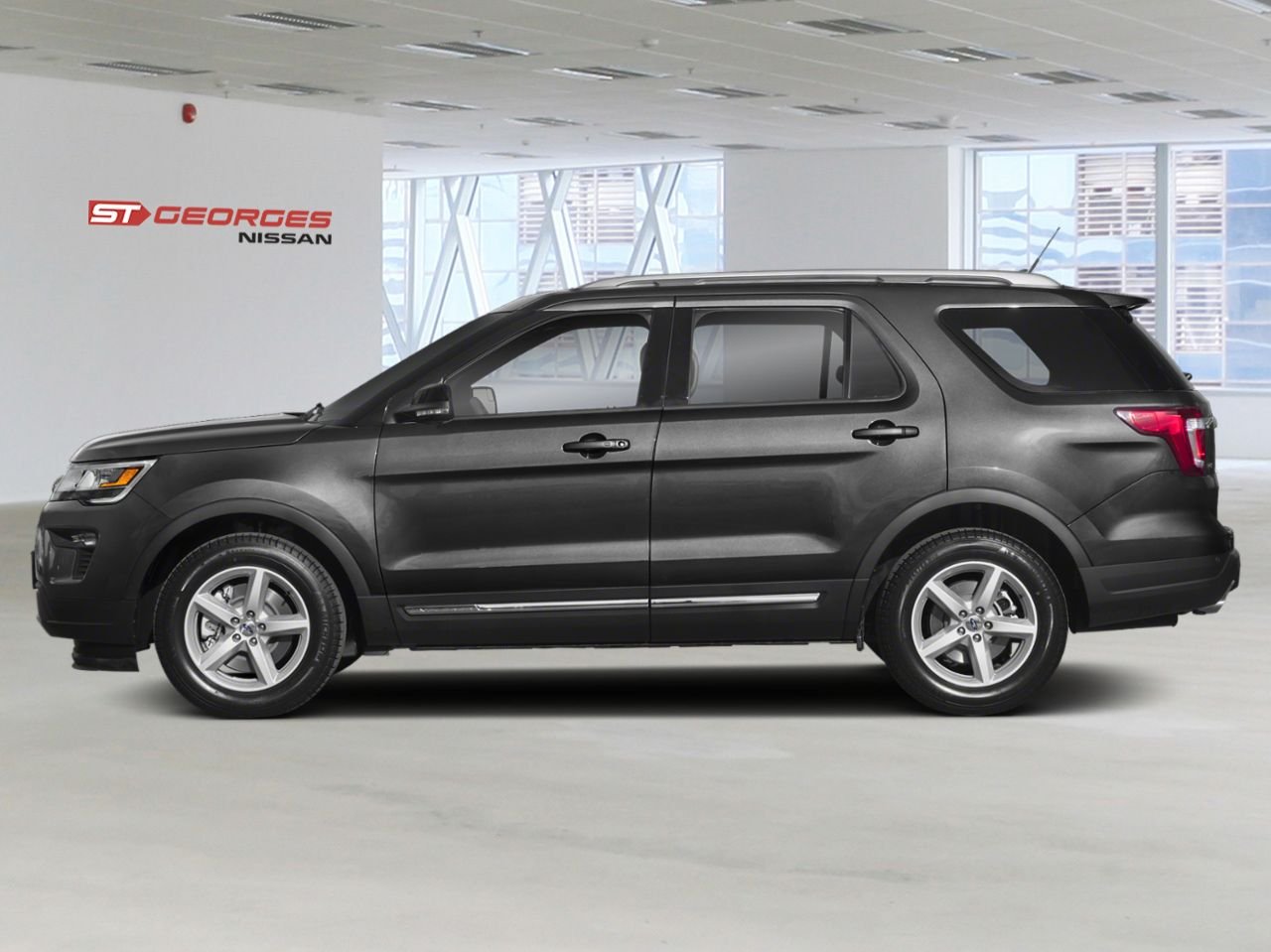 Ford Explorer 2019 Gris Saint-Georges - photo #1