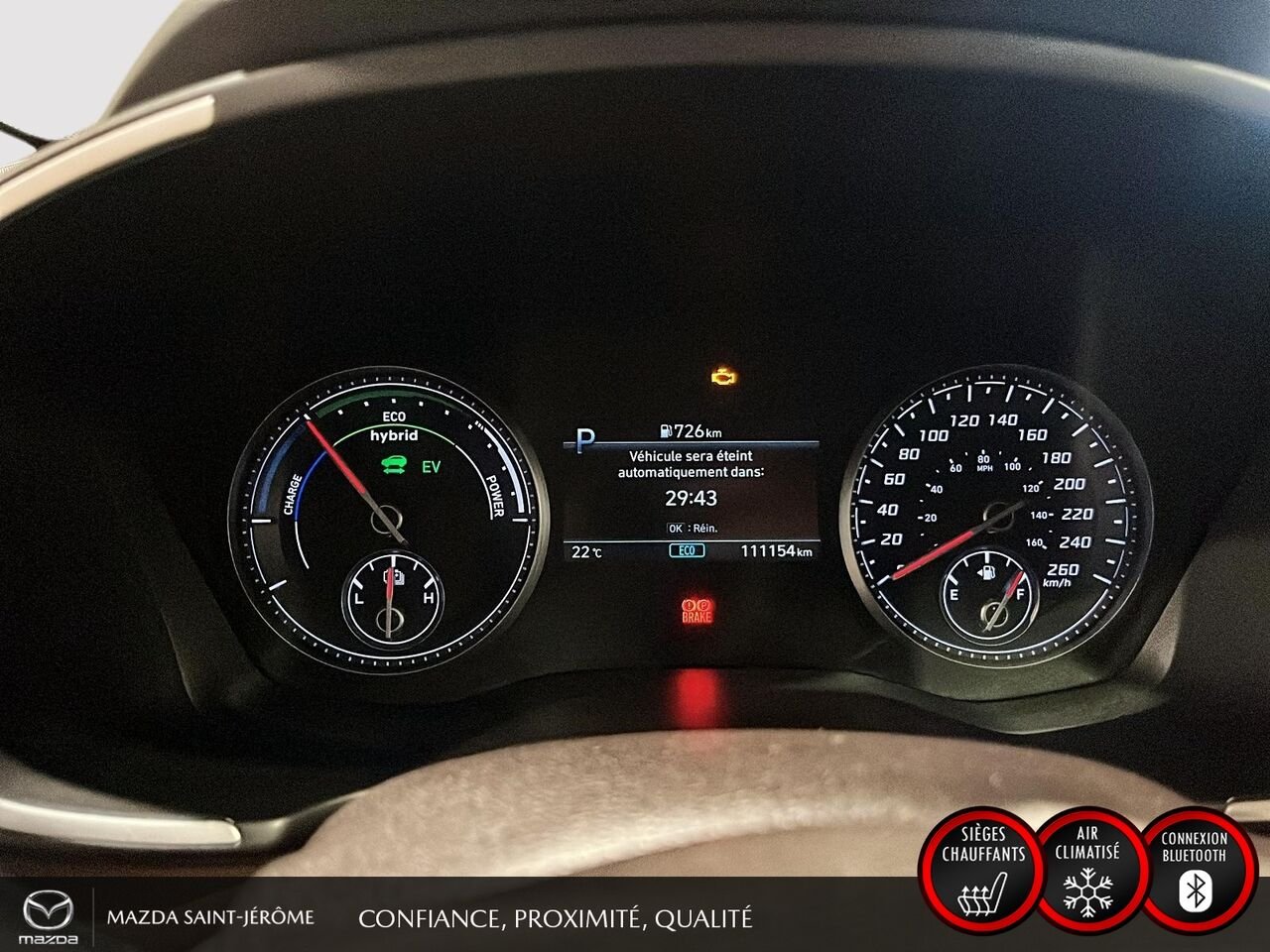 Hyundai Santa Fe Hybrid 2022 Blanc Ste-Agathe des Monts - photo #16