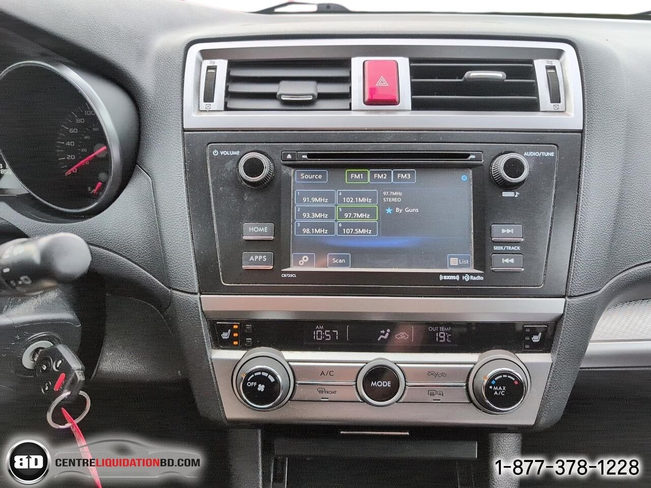 Subaru Outback Familiale CVT 5 portes 2.5i PZEV | BD0411 2016 Blanc Granby - photo #19