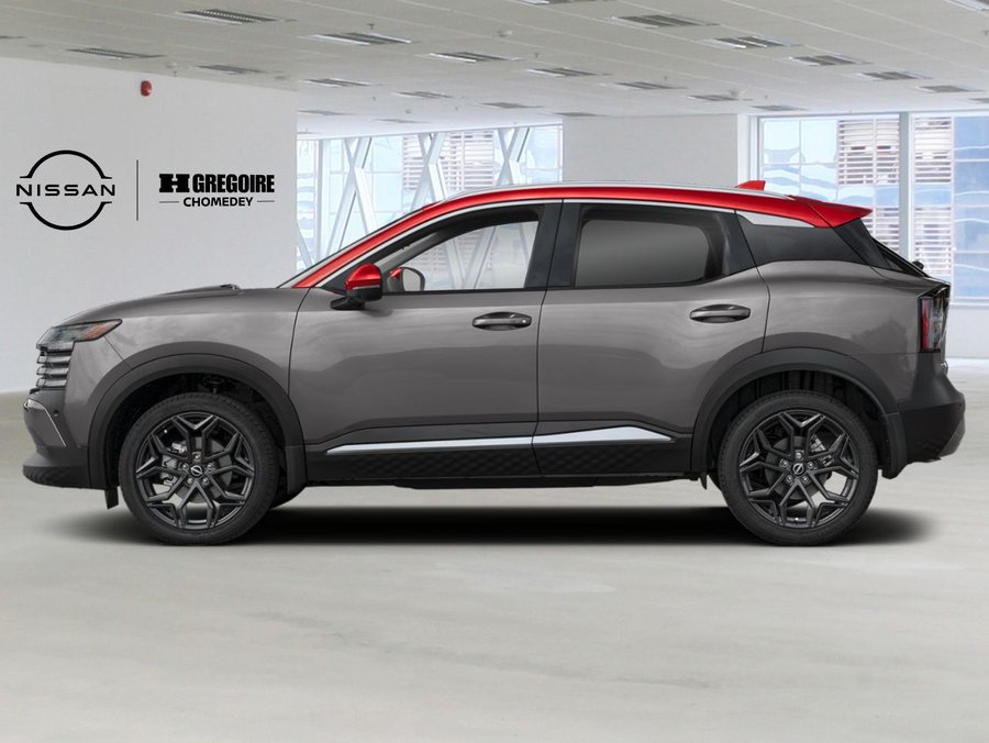 Nissan Kicks 2026 2026 Gris poudre métallisé/Couche teintée Braise écarlate