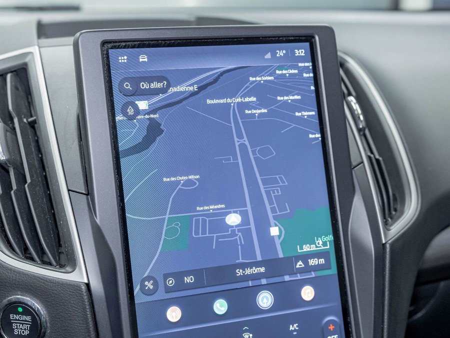 Ford Edge SEL AWD *NAV* REGUL ADAPT *SIEGES CHAUF* CARPLAY 2023 Gris