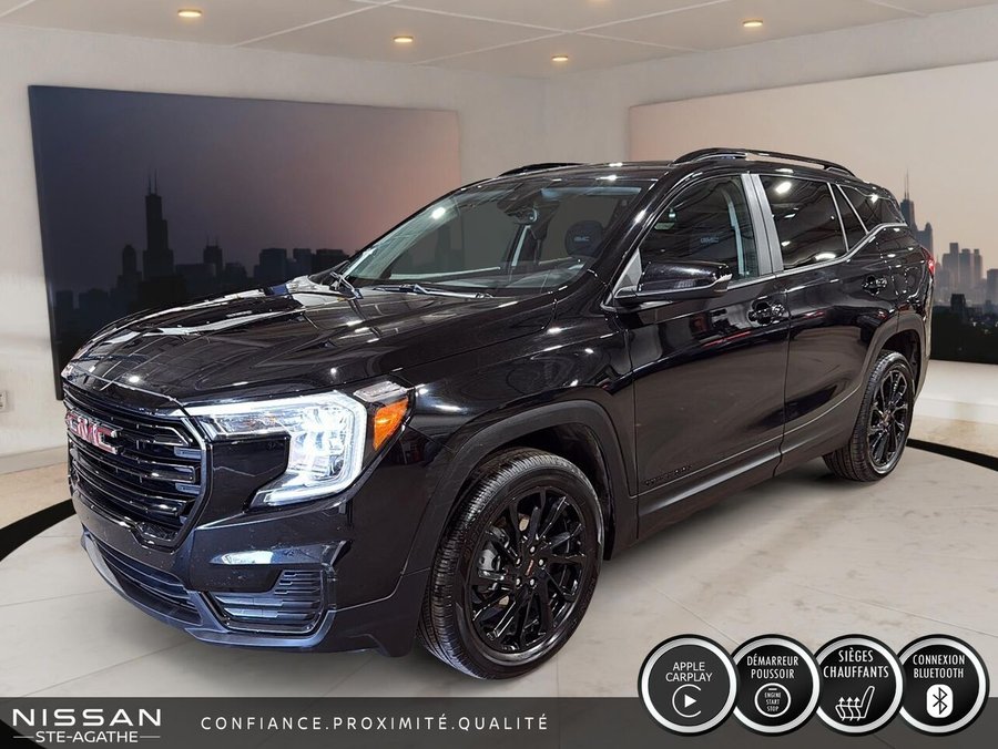GMC Terrain AWD | BANCS CHAUFFANTS | CARPLAY SANS FIL | DÉMARREUR À DISTANCE 2023 Noir