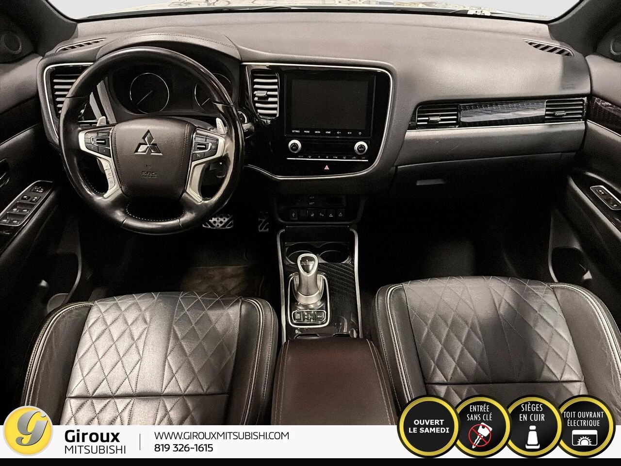 MITSUBISHI OUTLANDER PHEV BLACK EDITION 2022 Gris Sainte-Agathe-des-Monts - photo #10
