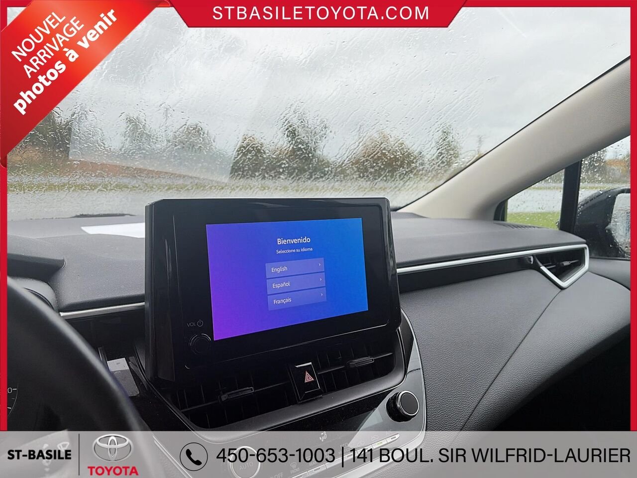 TOYOTA COROLLA 2024 Blanc Saint-Basile-le-Grand - photo #4