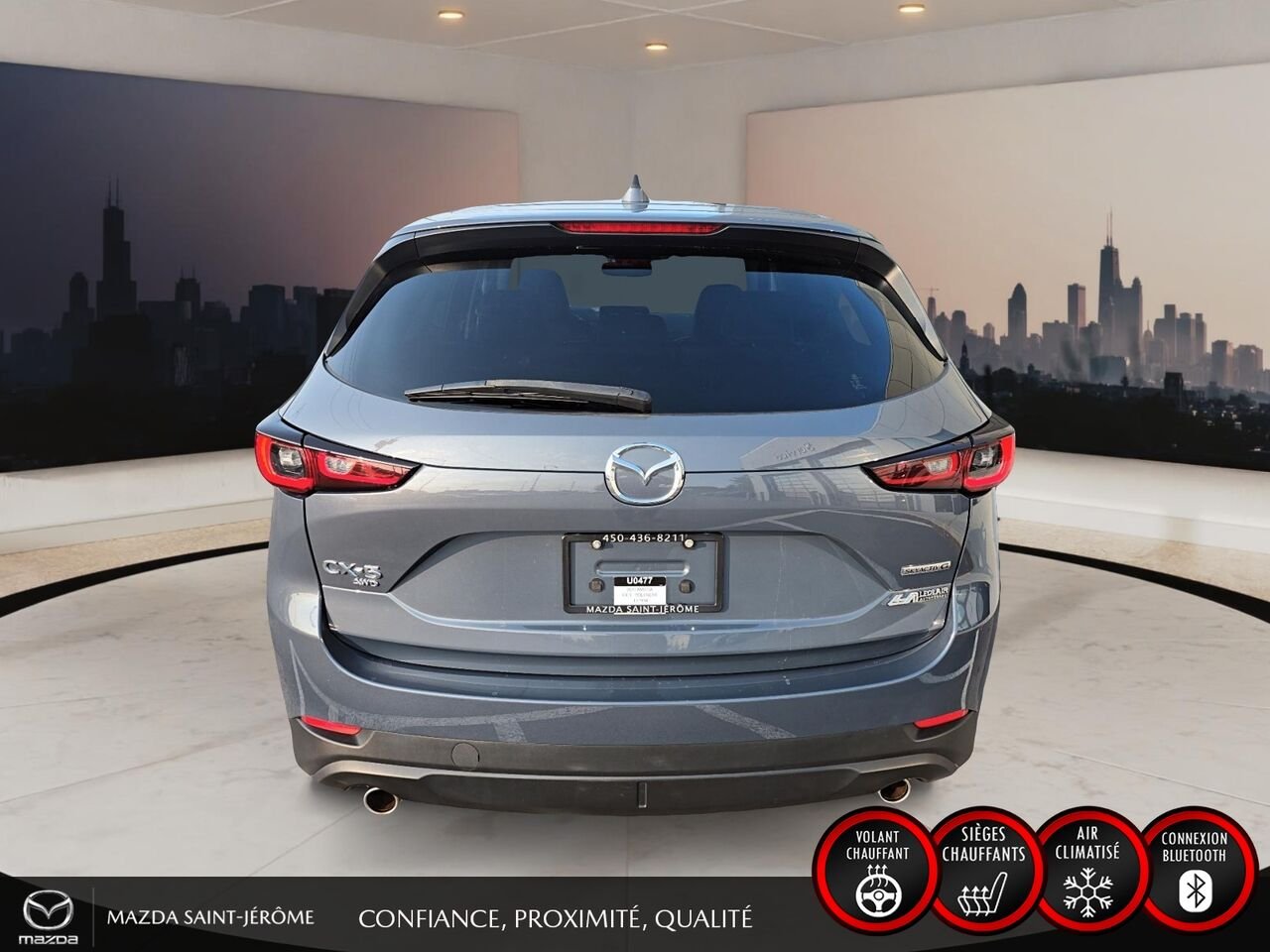 Mazda CX-5 2023 Gris Ste-Agathe des Monts - photo #6