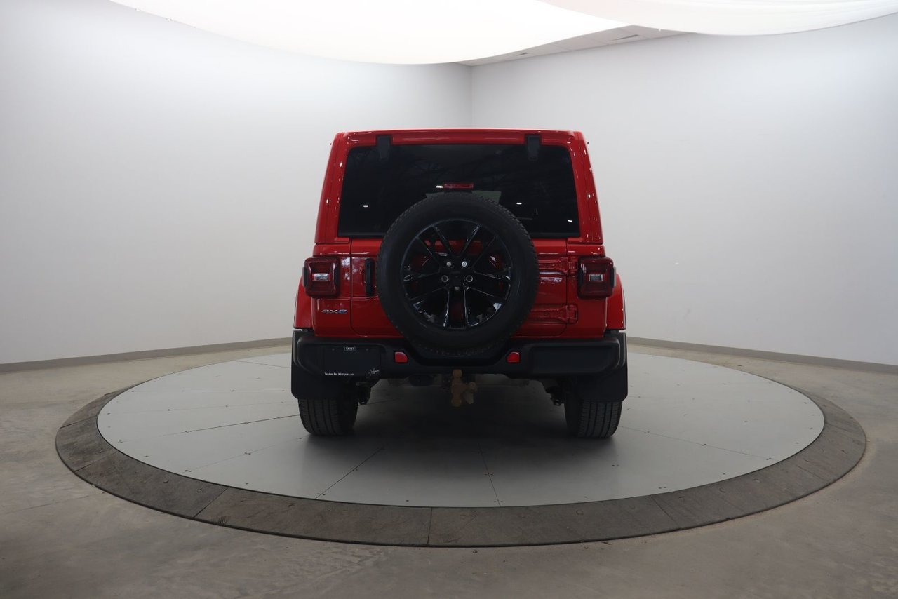 Jeep Wrangler 4xe NIV 1C4JJXP69MW858333 2021 Rouge Chicoutimi - photo #4
