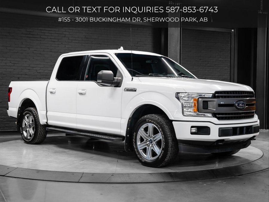 2018 Ford F-150 XLT | 5.0L V8 | Heated Seats | 4x4 White