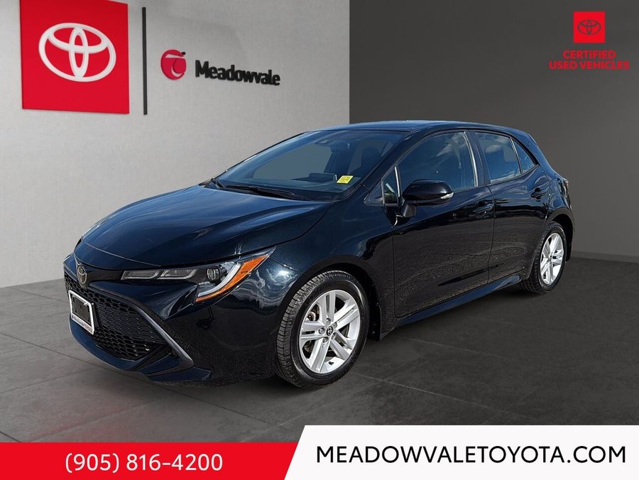 2022 Toyota Corolla Hatchback CVT Black