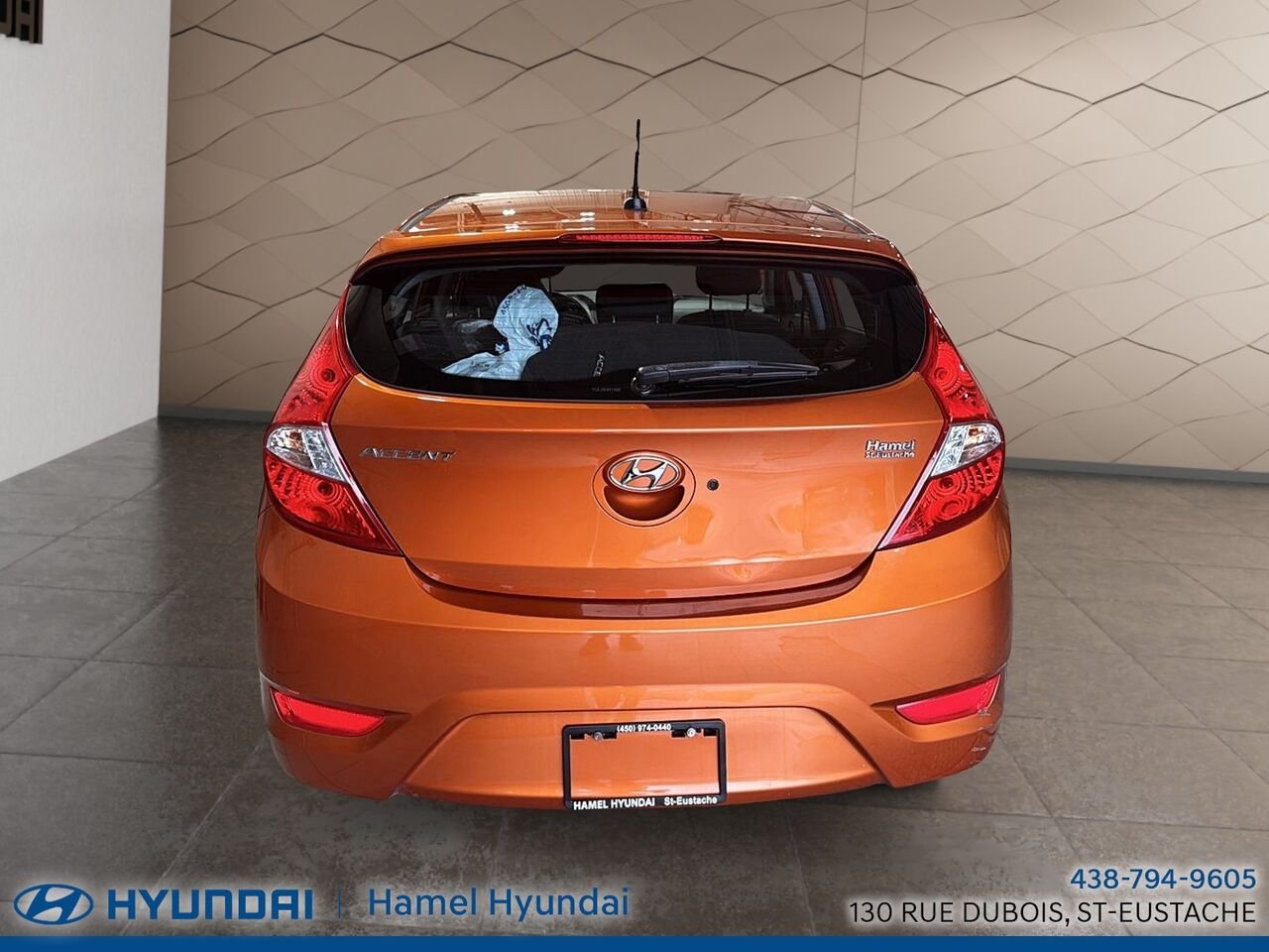 2016 Hyundai Accent White Saint-Eustache - photo #3