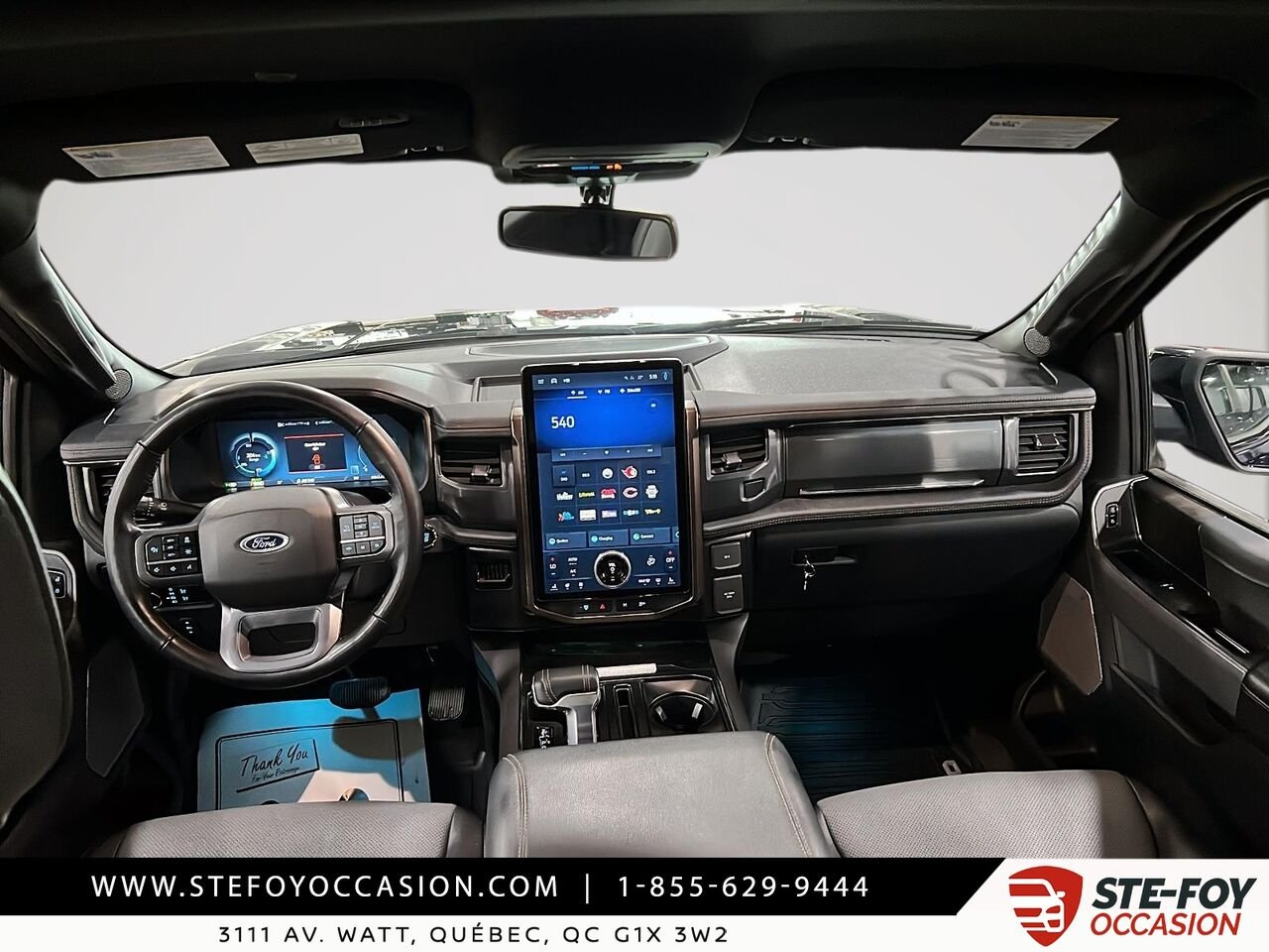 2023 Ford F-150 Lightning GROUPE 510 A, standard range Blue Québec - photo #9