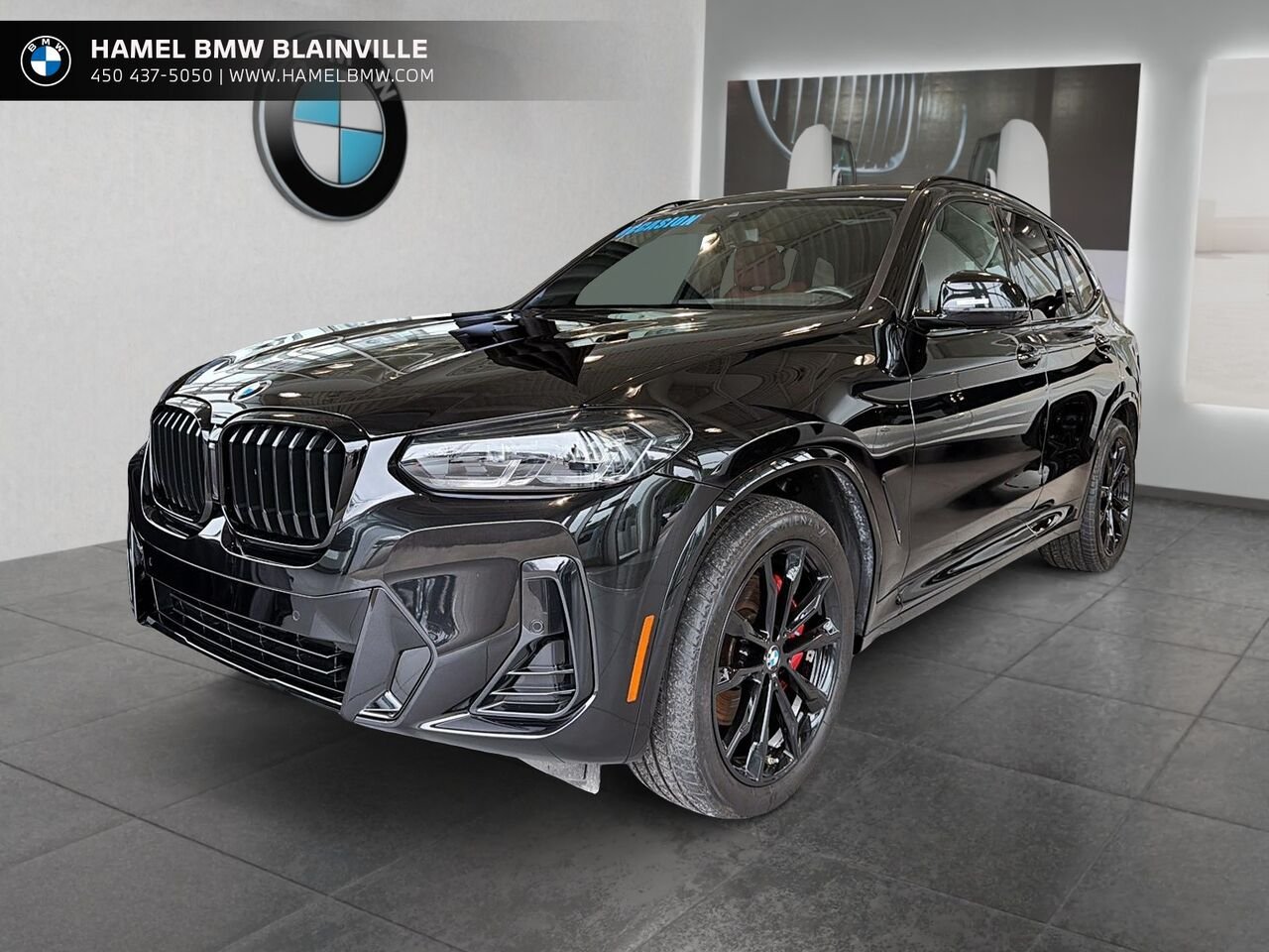 BMW X3 xDrive30i véhicule d'activités sportives 2024 Noir Blainville - photo #0