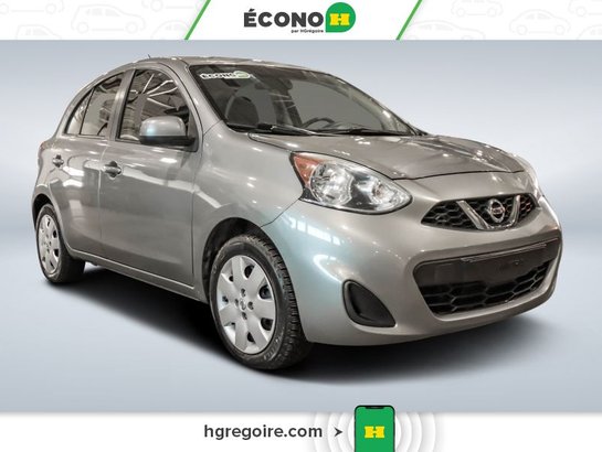 2015 Nissan MICRA SV AUTO GR ÉLEC A/C BLUETOOTH Grey