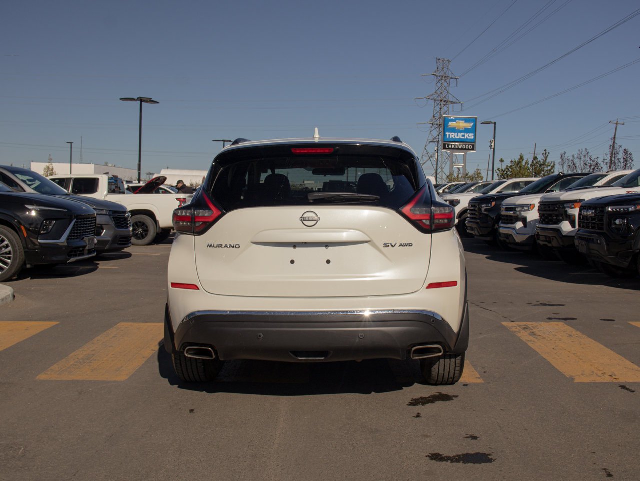 2024 Nissan Murano AWD SV White Sherwood Park - photo #8