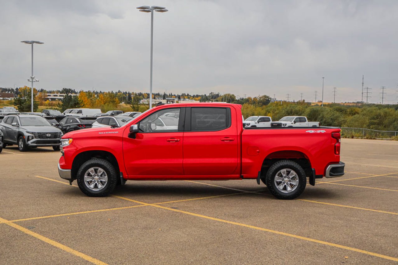 2026 Chevrolet Silverado 1500 4WD Crew Cab 147 LT Red Sherwood Park - photo #4