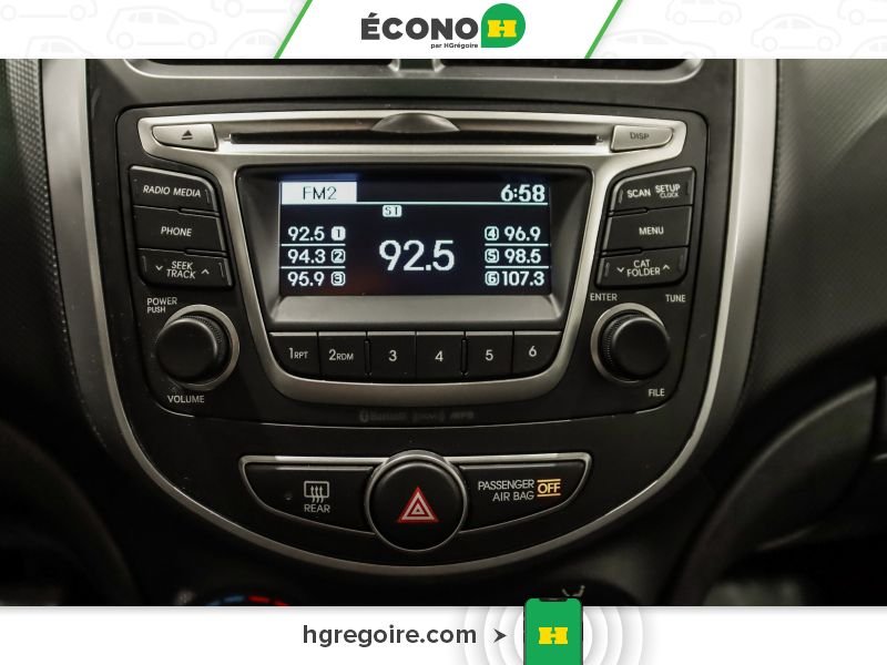 2017 Hyundai Accent Black Blainville - photo #15