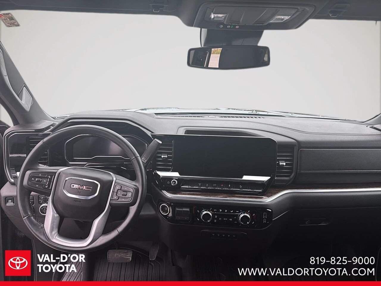 GMC Sierra 2500HD SLE cabine multiplace 4RM 172 po 2025 Noir Val-d'Or - photo #9