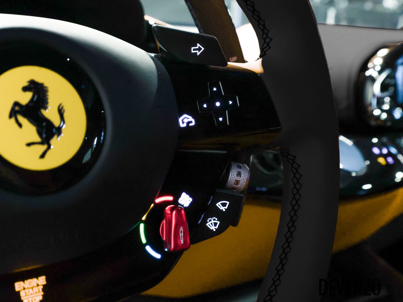 2026 Ferrari Purosangue V12 725HP *** FULL CAR SATIN PPF *** Black Saint-Eustache - photo #17