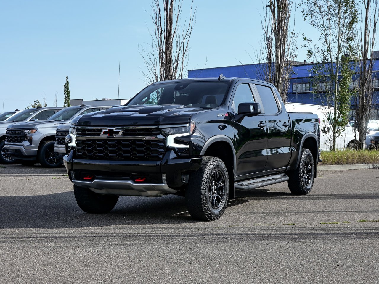2024 Chevrolet Silverado 1500 4WD Crew Cab 147 ZR2 Black Sherwood Park - photo #3